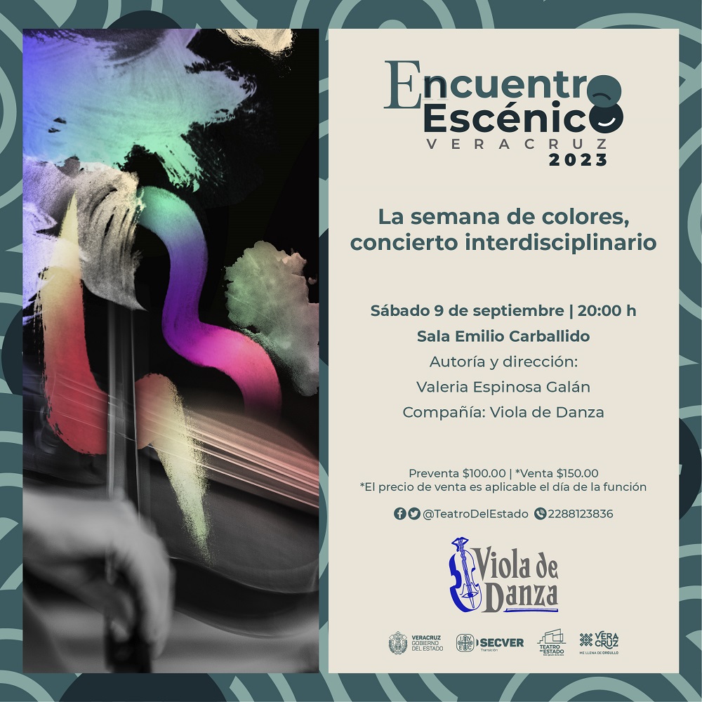 La semana de colores, concierto interdisciplinario