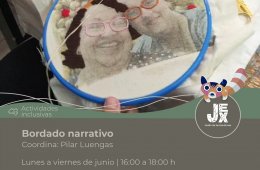 Imagen muestra de la actividad: Bordado creativo.