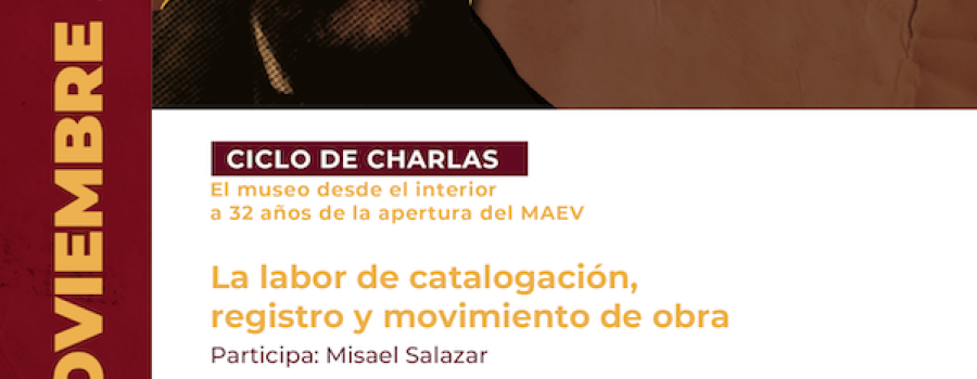 La labor de catalogación, registro y movimiento de obra