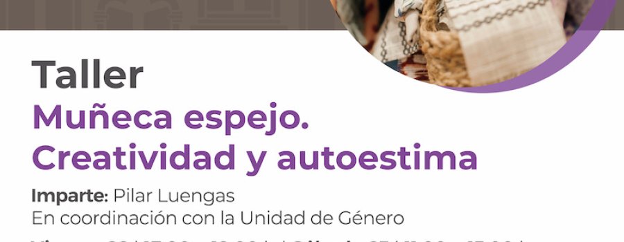 Muñeca espejo. Creatividad y autoestima
