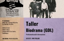 Imagen muestra de la actividad: Taller Biodrama