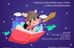 Imagen muestra de la actividad Cuentos indomables para niñas y niños desobedientes