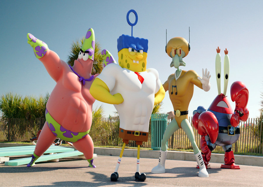 Imagen muestra de la actividad Bob Esponja: Un héroe fuera del agua