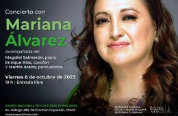 Imagen muestra de la actividad: Bohenia Bolero, Presenta: Concierto con Mariana Álvarez