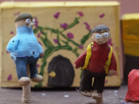 Aquí cada barrio tiene sus cuentos, arte en movimiento