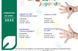 Imagen muestra de la actividad: En Señas Jugando: junio