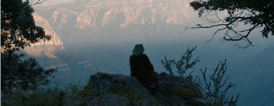 La mujer de estrellas y montañas