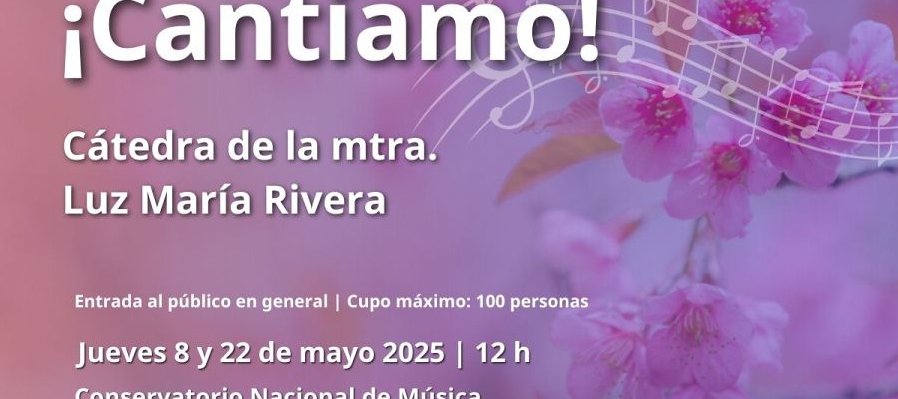 ¡Cantiamo!