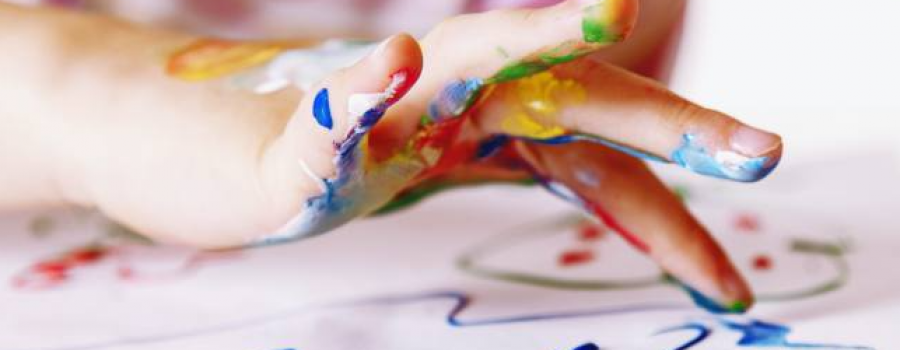 Pintando con dedos