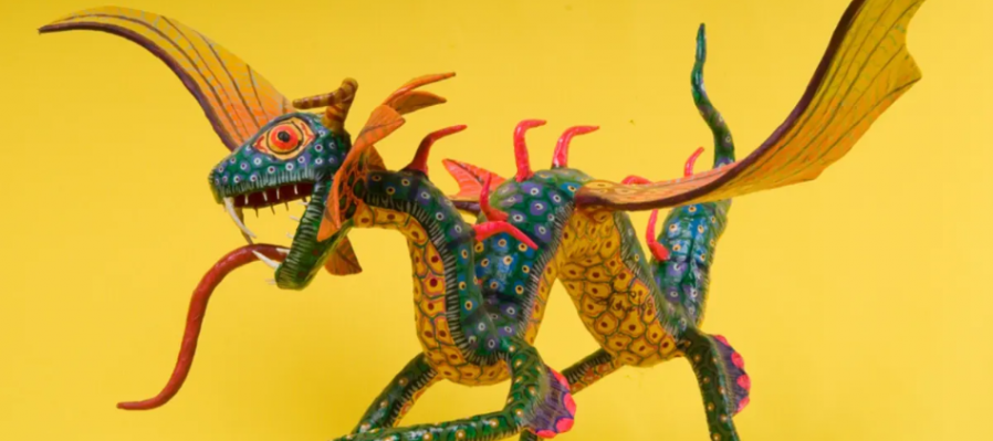 Alebrijes y alfarería en el museo