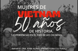 Imagen muestra de la actividad Mujeres de Vietnam, 50 años de historia