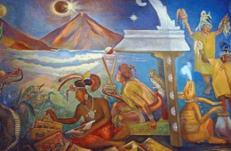 Imagen muestra de la actividad Magia e historia del universo maya precolombino