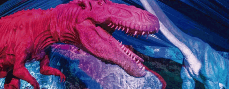 Dinosaurios animatronics recargado