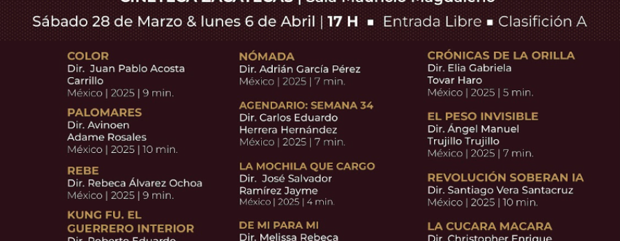 Zacatecas en pantalla