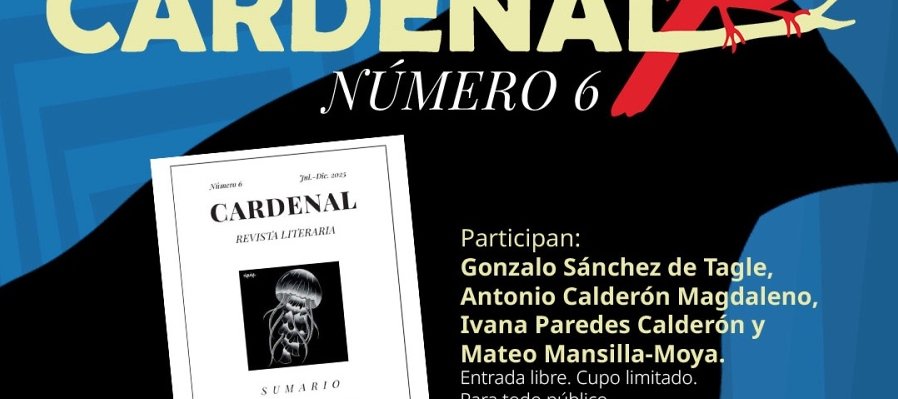 Revista literaria Cardenal número 6