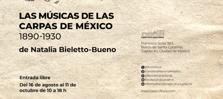 Las músicas de las carpas en México (1890-1930)