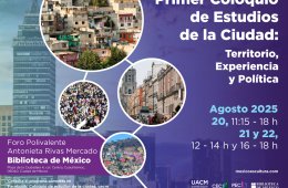 Imagen muestra de la actividad Primer Coloquio de Estudios de la Ciudad: Territorio, Exp...