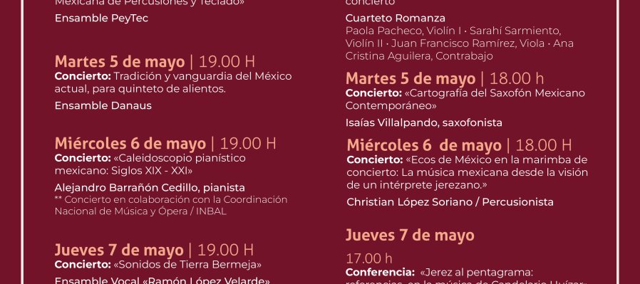 Jornadas Candelario Huízar 2026