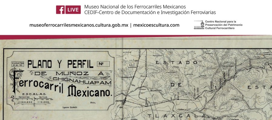 Cartografía digital de los ramales del Ferrocarril Mexicano