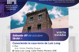 Imagen muestra de la actividad: Conociendo la casa-torre de Luis Long