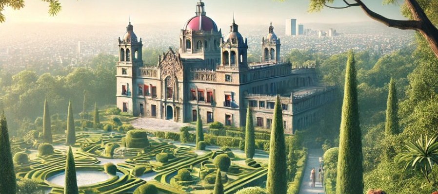 Recorrido guiado por los exteriores de Chapultepec