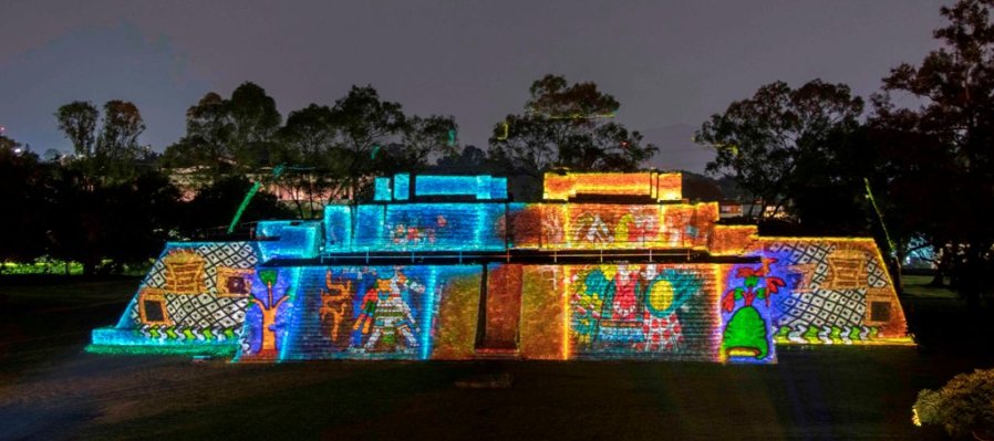 Videomapping CC Teopanzolco