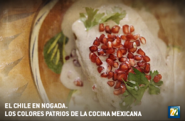 Imagen muestra de la actividad El chile en nogada. Los colores patrios de la cocina mexi...