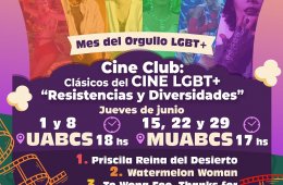 Imagen muestra de la actividad: Clásicos del cine LGBT+ "Resistencias y Diversidades" (UABCS)
