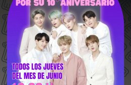 Imagen muestra de la actividad: Ciclo de Cine: Transmisión de conciertos de BTS por su 10° Aniversario