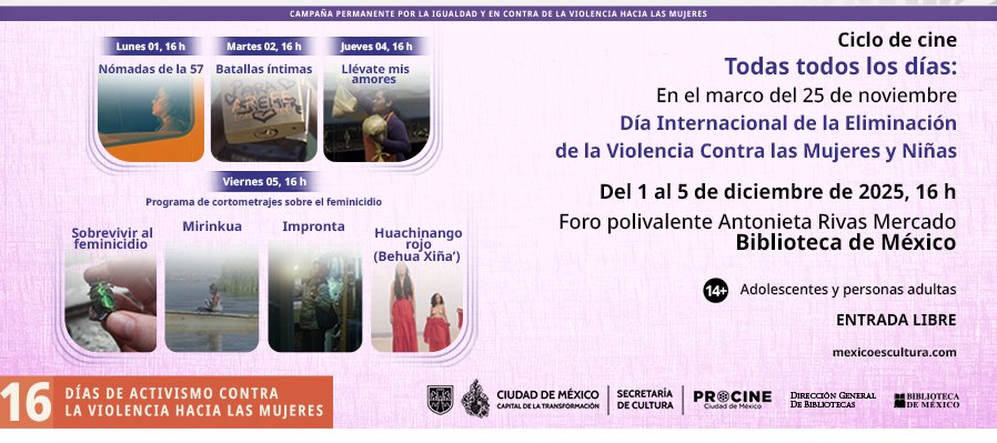 Ciclo de cine: Todas todos los días