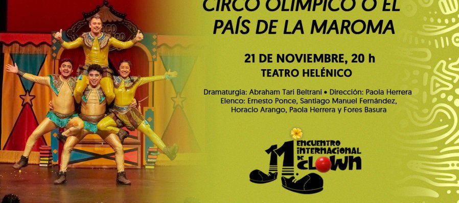 Circo olímpico o el país de la maroma