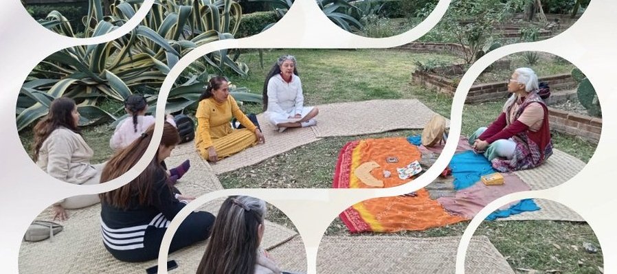 Círculo de cacao y voz viva