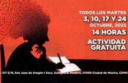 Imagen muestra de la actividad: Circulo de escritura Creativa