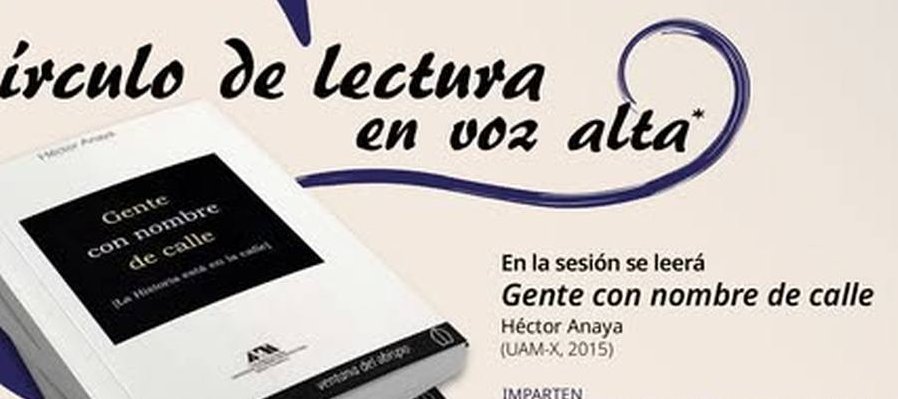 Círculo de lectura en voz alta