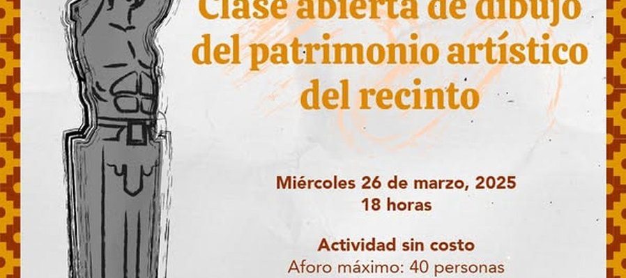 Dibujo del patrimonio artístico del recinto