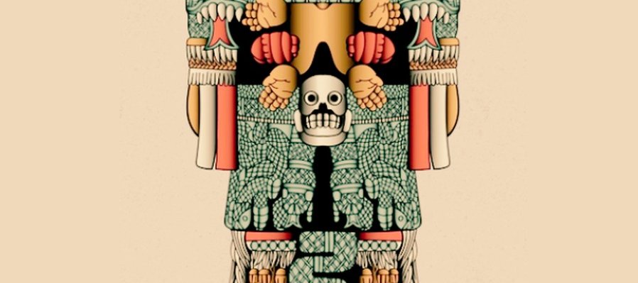 Coatlicue y yo: Bordado, mi cuerpo mi territorio