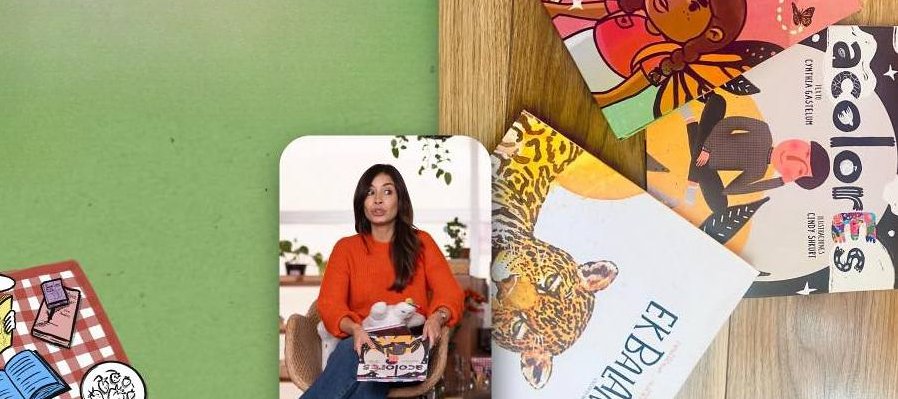 Colección infantil entre luciérnagas