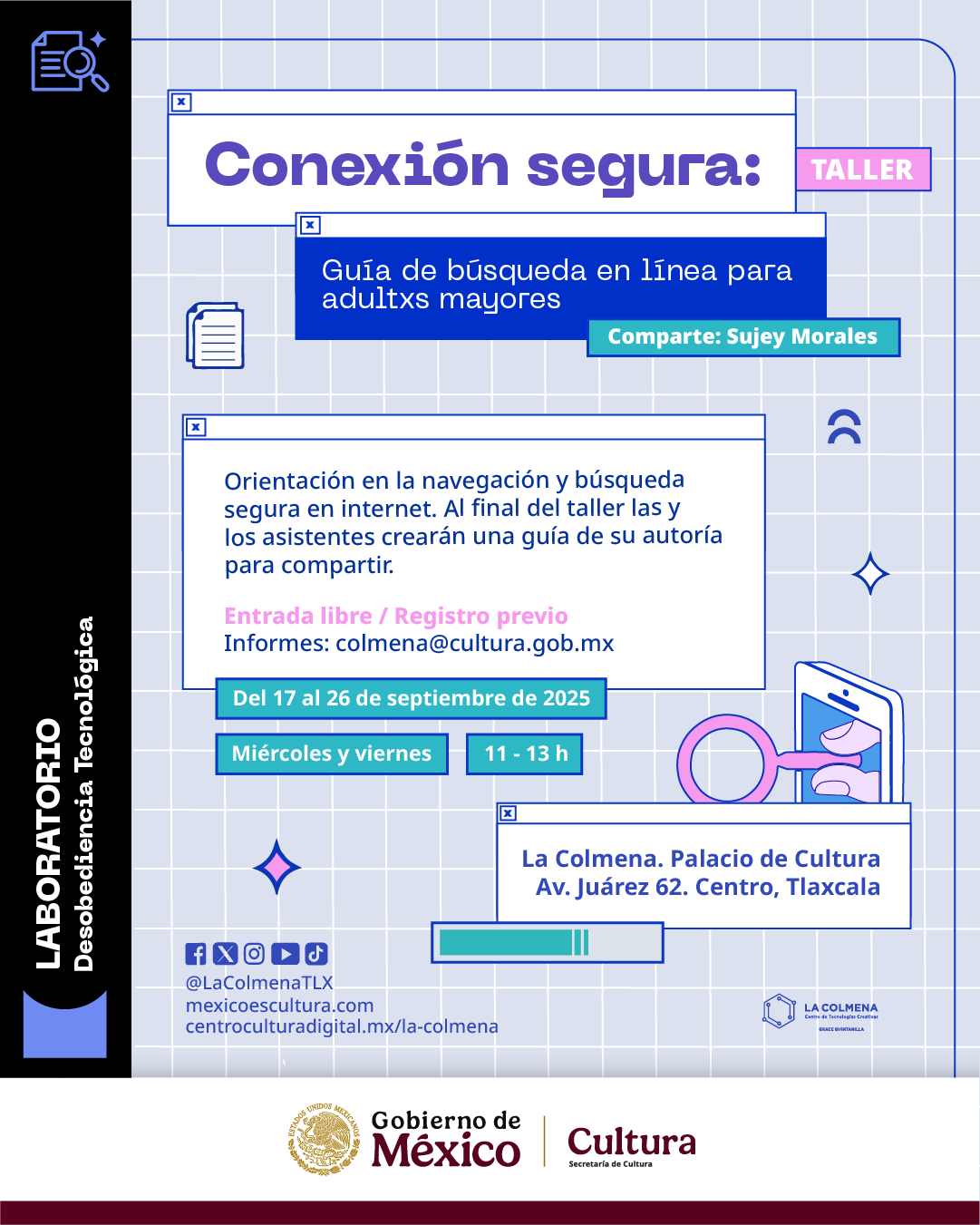 Imagen muestra de la actividad Conexión segura