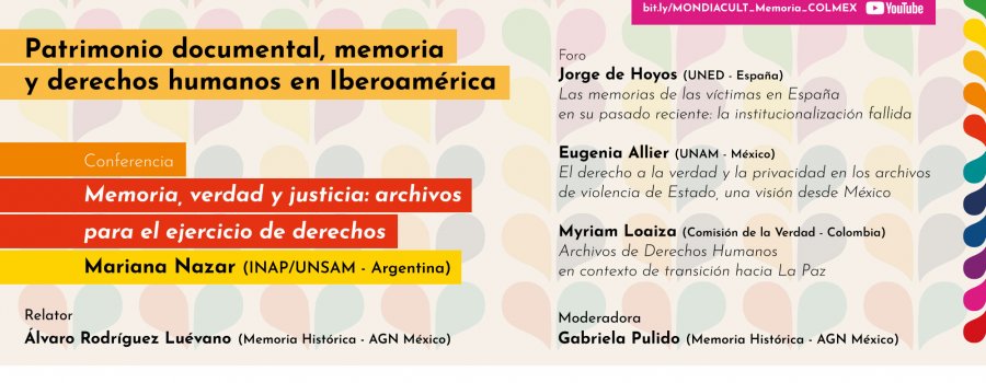 Patrimonio documental, memoria y Derechos humanos en Iberoamérica