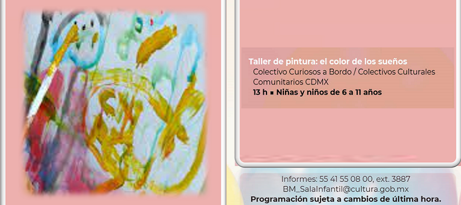 Taller de pintura: el color de los sueños