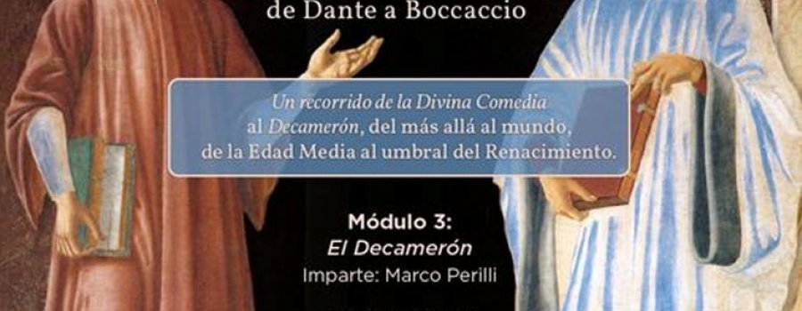 Comedia divina y comedia humana, de Dante a Boccaccio