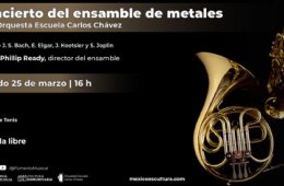 Imagen muestra de la actividad: Concierto del Ensamble de metales de la OECCh