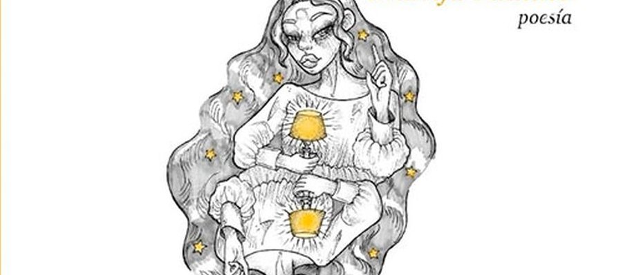 Con una lámpara encendida