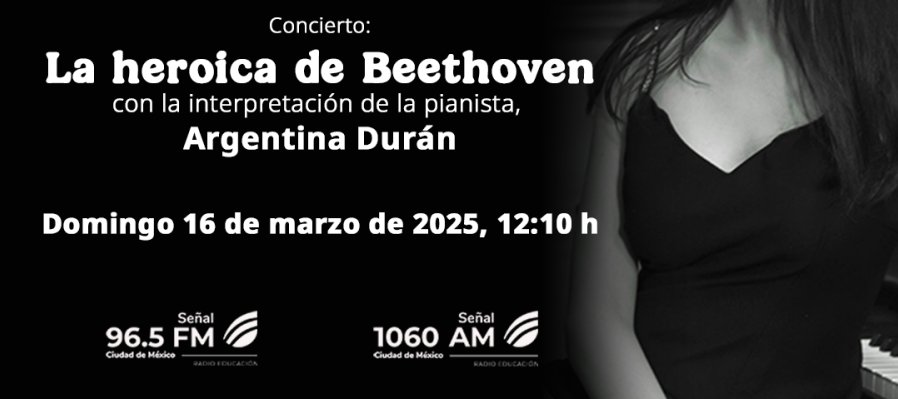 Orquesta Sinfónica Nacional. Concierto La heróica de Beethoven