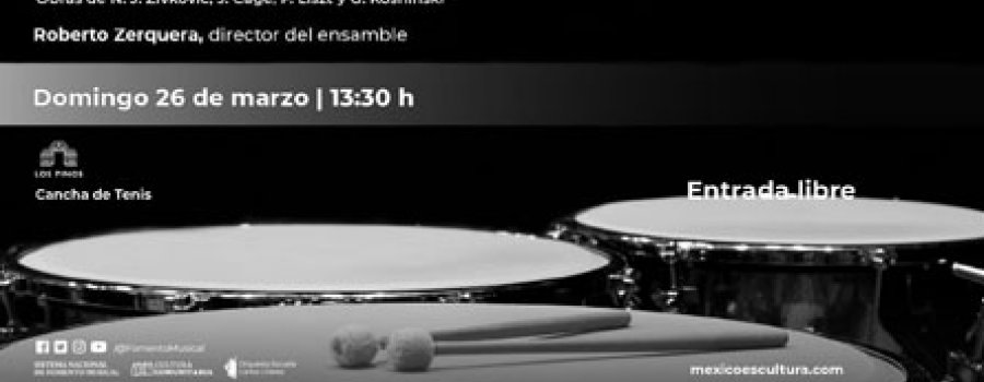 Concierto del Ensamble de Percusiones de la OECCh