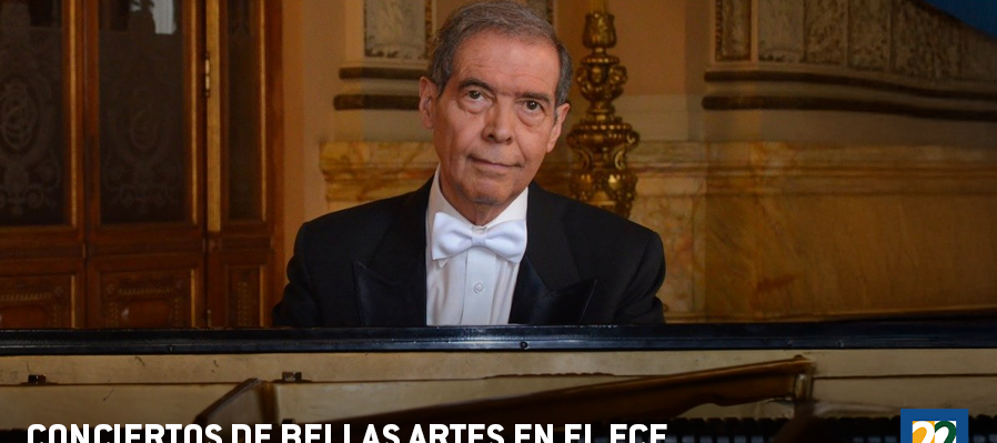 Conciertos de Bellas Artes en el FCE Concierto en piano con Héctor Rojas