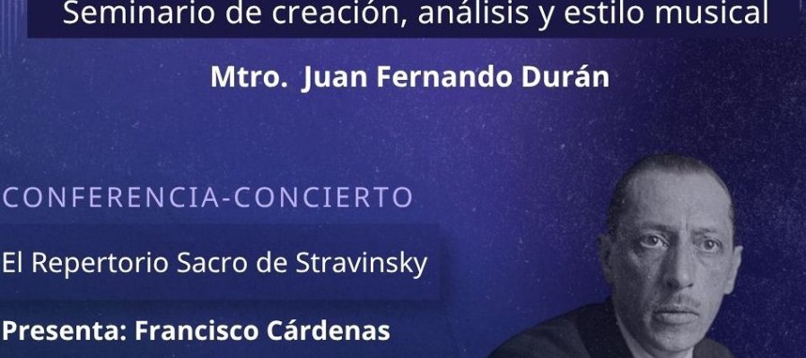 El  repertorio Sacro de Stravinsky