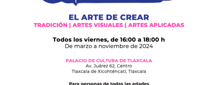 Convite Cultural "El arte de crear"