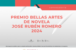 Imagen muestra de la actividad: Premio Bellas Artes de Novela José Rubén Romero 2024