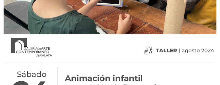Taller: Animación infantil.